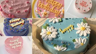 PINTEREST MINIMALIST Cake Korean lunch box cake ideas [upl. by Ardnuek194]