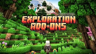 BEST Exploration ADDONS thatll Enhance MCPE 120 [upl. by Atsirhcal]