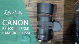 Review Canon RF 100mm F28 L IS USM Lens [upl. by Cody203]