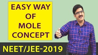 Easy Way Of Mole Concept  NEETjee2019 [upl. by Stretch]