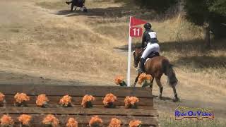 043XC Anna Weston Smith on Kinda B Dazzle JR Training Cross Country Woodside August 2024 [upl. by Booker]