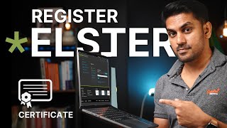 Elster Registration with Digital Certificate  Step by Step Tutorial [upl. by Sephira]