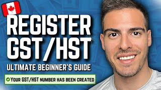 How To Register for GSTHST in Canada in 2024 🍁 GST HST Number Registration Application amp Sales Tax [upl. by Dalpe705]