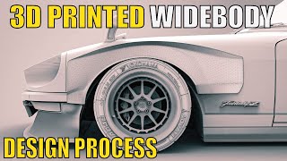 3D Printed WIDEBODY Kit  Design and Software Used [upl. by Daye]