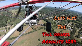 Aerolite 103 Taildragger in Thermal Rodeo [upl. by Torin]