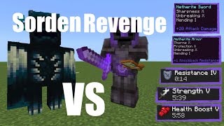 Revenge OP wither skeleton VS Sorden [upl. by Qerat]