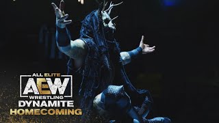 Watch Malakai Blacks Epic First AEW Entrance  AEW Dynamite Homecoming 8421 [upl. by Sonstrom]