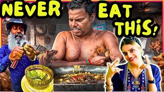 🌶️Most VIRAL STREET FOOD INDIAN DIRTIEST STREET FOOD SURPRISES🔥 [upl. by Rebmaed]