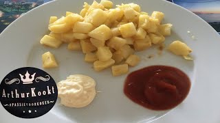 zo maak je gebakken aardappelen van pastinaak [upl. by Riley730]