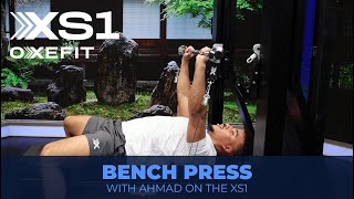 OxeFit  XS1 Movement  Trainer Ahmad Demonstrates Bench Press [upl. by Iborian]