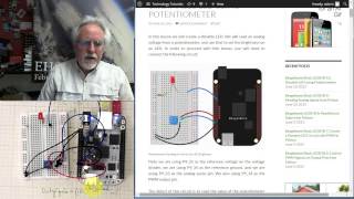 Beaglebone Black LESSON 10 Dimable LED Circuit with Analog Reads and PWM [upl. by Almallah]