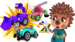 Reparação De Carros De Brinquedo  Desenho animado  Dolly e Amigos [upl. by Meakem]