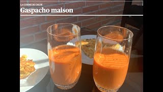 Gaspacho maison  Recette facile et simple  SANS GLUTEN  VEGAN [upl. by Kramal]