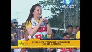 Kris campaigns for Grace Chiz in Tacloban [upl. by Chuck720]