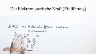 Die Elektromotorische Kraft  Einführung [upl. by Lohman]