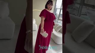 Maravilhoso Vestido de Festa Plus Size Longo Cigana [upl. by Eehsar]