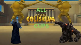 ALL OLYMPUS COLISEUM CUPS Kingdom Hearts Final Mix  Proud Mode [upl. by Ennasus466]