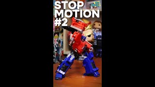 I Try Stop Motion 02 Cyberverse Optimus Prime transformers cyberverse [upl. by Alleusnoc]