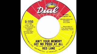 Red Lane quotAint Your Memory Got No Pride at Allquot vinyl 45 [upl. by Engracia397]