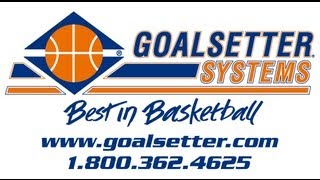 Introduction for a goalsetter signature series basketball system [upl. by Oirottiv]