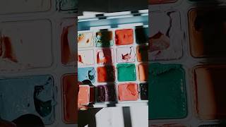 Materialise my dream gouache art painting shprts drawing shortvideo short [upl. by Esirahs]