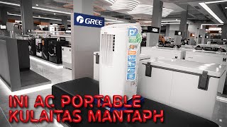 MEGAHH iNi AC PORTABLE 1 PK Sejuta Fitur  AC Yang Bisa Kemana Saja  By GreeIndonesia [upl. by Airreis]