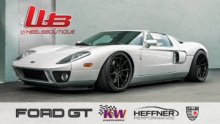 FORD GT KW SUSPENSION  HEFFNER PERFORMANCE  ANRKY WHEELS [upl. by Ateuqirne]