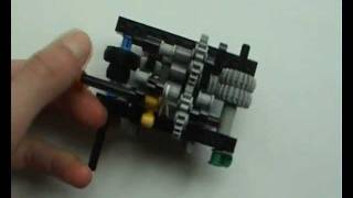 How to Make a 4Speed Lego Gearbox [upl. by Eiramenna880]