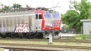 La tigre ruggisce ancora E652151 a Sacile PN [upl. by Ahsemak]