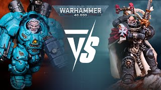 Black Templars Vs Leagues of Votann Warhammer 40k 10th Edition Live 2000pts LVO Prep Battle Report [upl. by Aicatan]