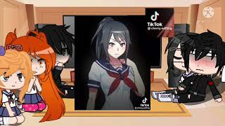 Yandere react to ayanopart 2budo x ayano [upl. by Verdha]