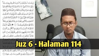 Halaman 114  Juz 6  Nada Prest  Surah Al Maidah 3741 [upl. by Torin276]