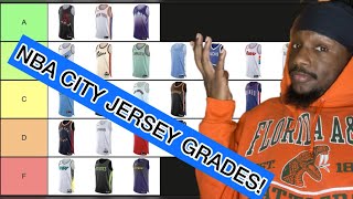 NBA CITY JERSEY GRADES  Reaction [upl. by Onateag923]