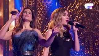 NOCHES DE BOHEMIA  Mireya y Nuria Fergó  OT 2017  Gala Navidad [upl. by Maclaine430]