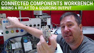 How to Wire a Relay to a Sourcing Allen Bradley Micro820 [upl. by Mellie711]