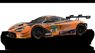 RaceRoom DTM24 McLaren 720S GT3 EVO DTM simracing raceroom mclaren720ds zandvoort [upl. by Deaner424]