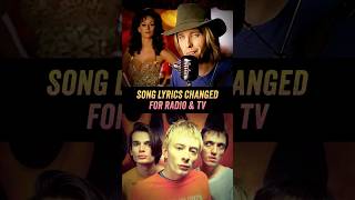 Song Lyrics That Were Changed For Radio amp TV  Tom Petty Radiohead [upl. by Paynter]