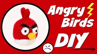 Angry Birds häkeln · Red Do it Yourself Amigurumi [upl. by Ybhsa]