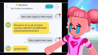 SİMSİMİ İLE KONUŞTUM  MAYAYI ÖLDÜRECEĞİM DEDİ😱  PK XD MAYA [upl. by Hochman]