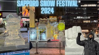 SAPPORO SNOW FESTIVAL 2024 [upl. by Anirbed]