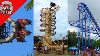 Top 10 BIZARRE Roller Coasters [upl. by Frodine]