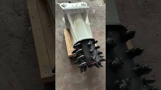 drum cutter for trenching and milling [upl. by Boys]