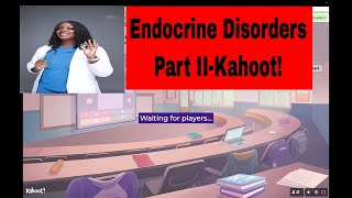 Endocrine Disorders Part II Kahoot [upl. by Abigail573]