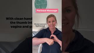 A brilliant tool to help you do perineal massage  Sarah TylerPelvic Physio [upl. by Elyrehc]