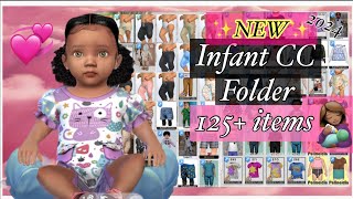 INFANT CC HAUL  P2  125 ITEMS GOOGLE DRIVE FOLDER  2024 SIMS 4 [upl. by Isus]