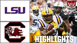 LSU Tigers vs South Carolina Gamecocks  Full Game Highlights  ESPN College Football [upl. by Alhsa]