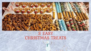 3 CHEAP QUICK AND EASY CHRISTMAS TREATS [upl. by Anyale705]