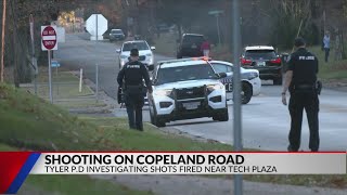 Tyler Police Department responds to Copeland Road shooting [upl. by Annawik547]