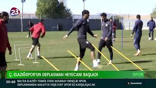 Ç ELAZIĞSPOR’UN DEPLASMAN HEYECANI BAŞLADI [upl. by Adok]