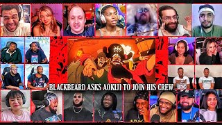 Blackbeard Asks Aokiji to Join his Crew Reaction Mashup Man with Burned ScarOne Piece Episode 1115 [upl. by Hernandez381]